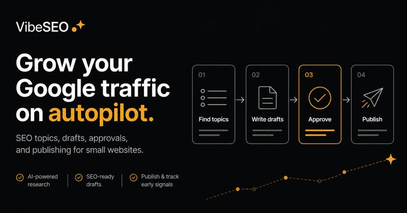 VibeSEO — 官网预览图